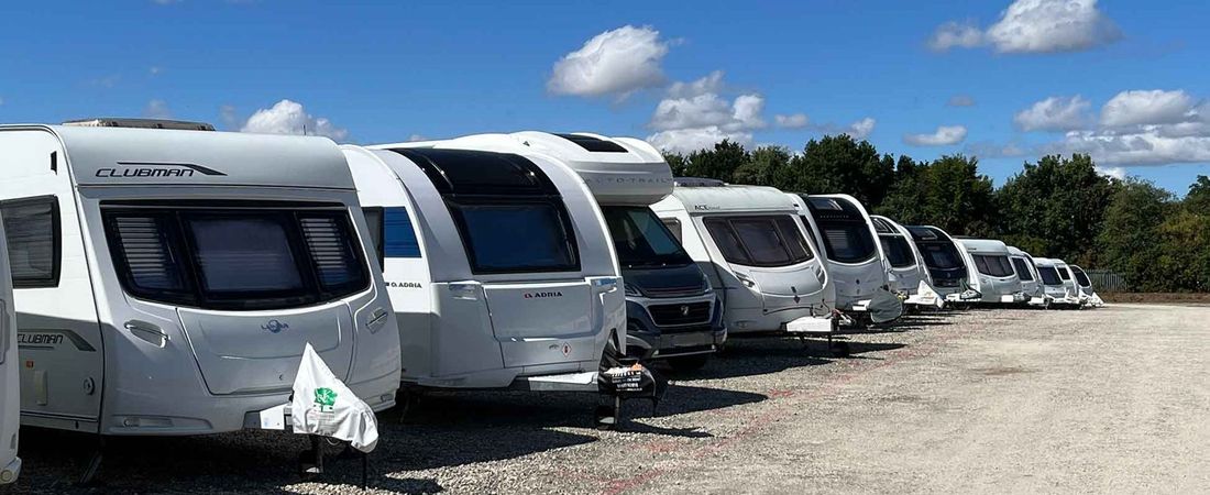 ParkSafe caravan storage yard